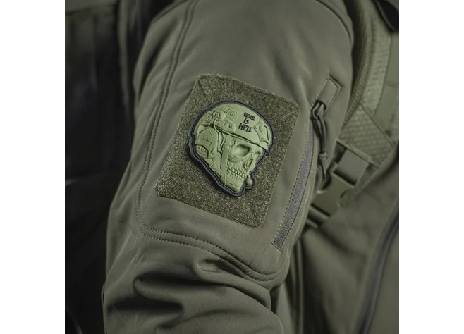Нашивка M-Tac War is Hell 3D PVC Olive  Фото 2
